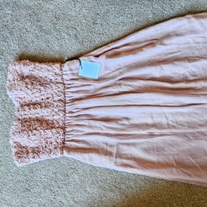 Calvin Klein Pink Strapless Dress